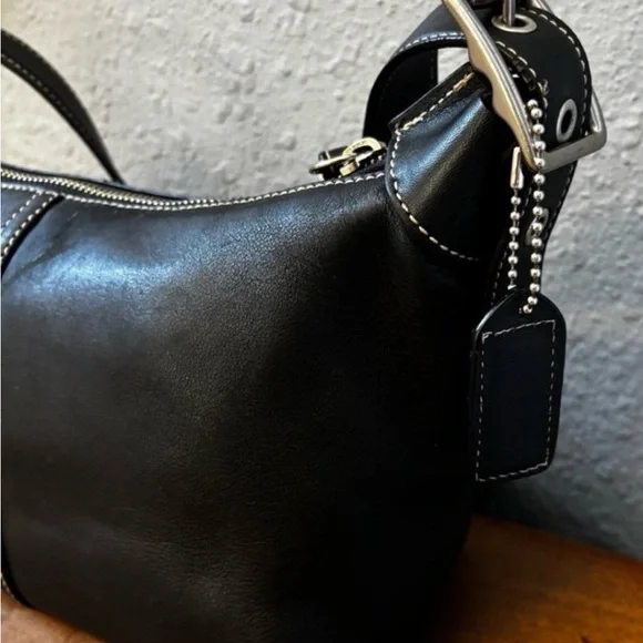 Coach Vintage Legacy Small Leather Shoulder Bag 9564 - Picture 3 of 11